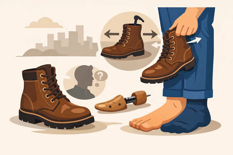 Do Boots Stretch? What Large-Footed Men Need