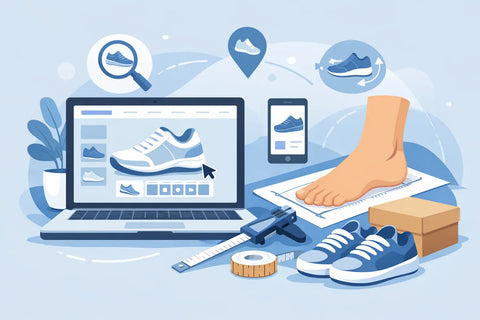 How to Find Correct Shoe Size Online