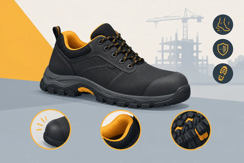 DEK Men's Safety Shoes Review: Fit, Grip & Value