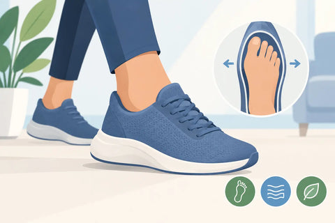A Large Foot Comfort Example That Gets Fit Right