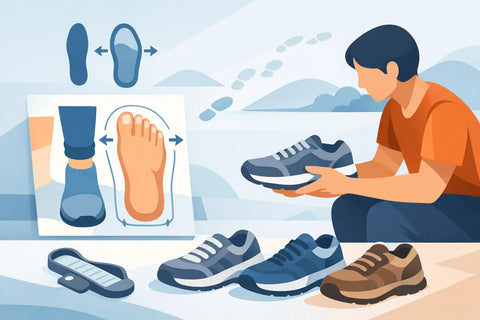 How to Choose Wide Walking Shoes