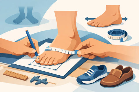 How to Measure Wide Feet Properly