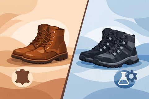 Leather Boots vs Synthetic Boots: Which Fits?