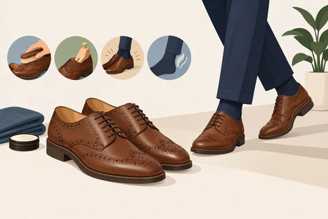 How to Break In Brogues Without Sore Feet