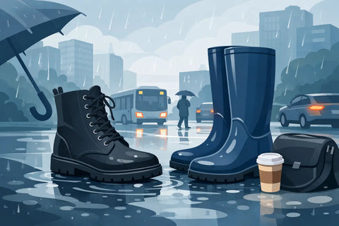 Best Boots for Rainy Commutes in Large Sizes