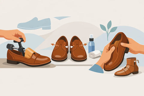 How to Stretch Wide Leather Shoes Safely