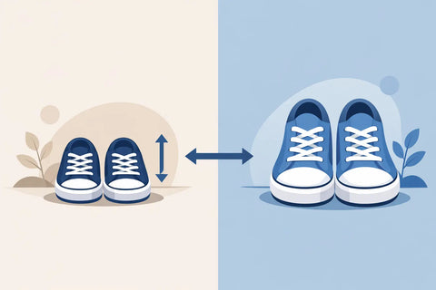 Are Bigger Shoe Sizes Always Wider?