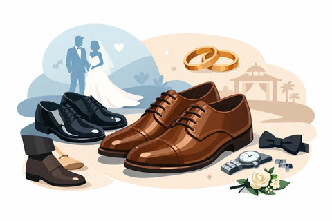 Size 12 Wedding Footwear Example for Grooms