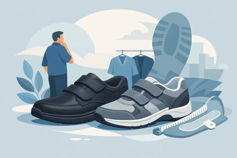 Best Touch Fastening Shoes for Men in Larger Sizes
