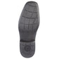 Black rubber sole of a shoe on a white background UK Size 14