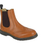 tan boots leather UK Size 14